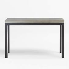 Console Table With Dark Steel Base