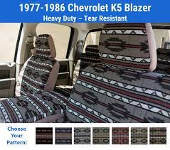 Seat Covers For Chevrolet K5 Blazer For