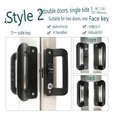 Sliding Patio Door Lock With Key For
