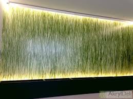 Organic Grass Acrylic Wall Panels