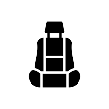 Car Seat Silhouette Png And Vector