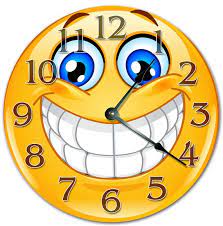 10 5 Smiley Emoticon Clock Living Room