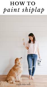 The Best Way How To Paint Shiplap