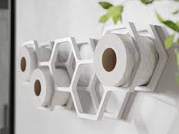 Toilet Paper Holder Shelf Wc Roll Wall