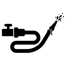 Vector Water Hose Icon Logo Vector