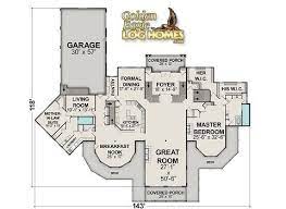 A Floor Plan By Golden Eagle Log And