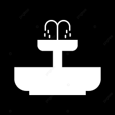 Fountain Silhouette Vector Png Vector