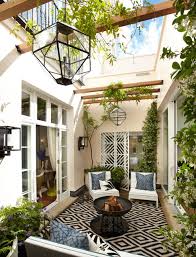 Courtyards That Bring The Outdoors Indoors