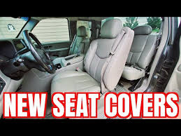 2003 2006 Chevy Gmc Seat Cover Install