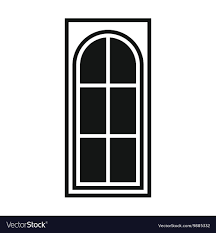Glass Icon Simple Style Vector Image