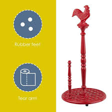 Red Rooster Paper Towel Holder Hdc55762