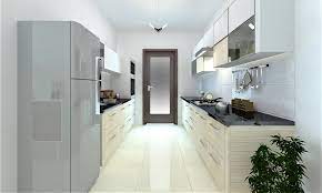 Modern Kitchen Door Glass Design For