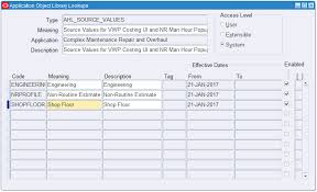Oracle Complex Maintenance Repair And