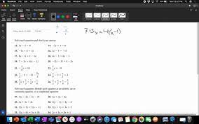 Solved Solve Each Equation And Check
