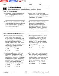 Problem Solving 11 3 Schoolnotes