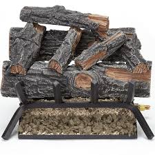 Mountain Oak Vented Natural Gas Log Set