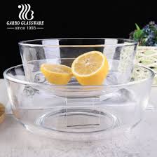 Stock Fast Delivery Glass Bowl High
