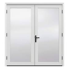 Primed Fiberglass French Patio Door Kit