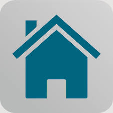 House Free Favicon Aqua Home House