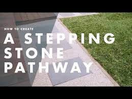 How To Lay A Stepping Stone Pathway