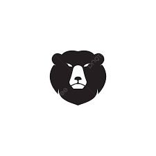 Bears Head Logo Vector Crown