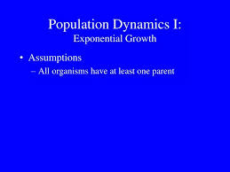 Ppt Population Dynamics I
