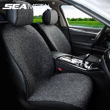 Seametal Linen Car Seat Cover