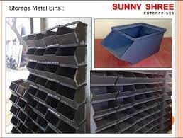 Mild Steel Metal Stackable Storage Bins