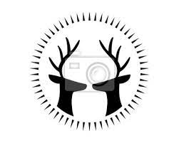 Deer Head Silhouette Reindeer Deer Elk