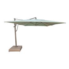 Treasure Garden Akz Plus 10 X 13 Rectangular Aluminum Cantilever Patio Outdoor Umbrella