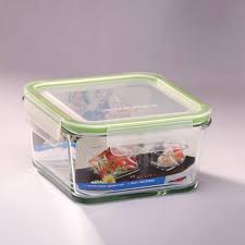 Heat Resistant Glass Airtight Container