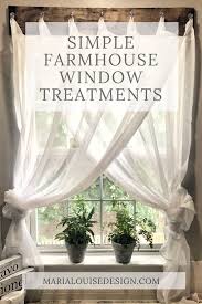 Farmhouse Window Treatments