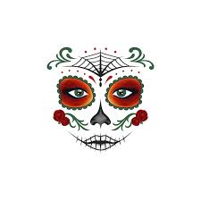 Day Of The Dead Face Logo Dia De Los