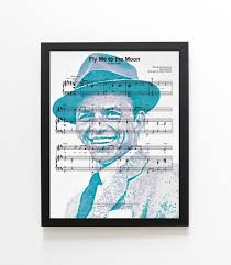 Frank Sinatra Print Watercolor