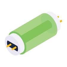 Page 2 Green Battery Vector Art