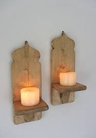 Led Candle Holders Boho Wall Lights