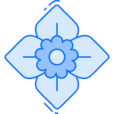 Gardenia Generic Blue Icon