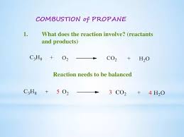 Ppt Combustion Of Propane Powerpoint