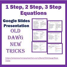 Step Equations Google Slides