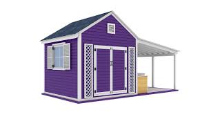 20x10 Garden Shed Plans With Porch