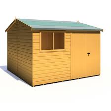 10x10 Shire Workspace Shed Double Door