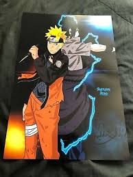 Naruto Wall Poster Naruto And Sasuke