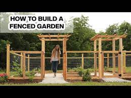 How To Build An Enclosed Walk In Garden