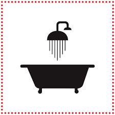 Classic Bath Tub And Showerhead Combo