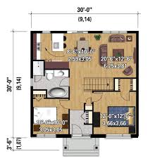 House Plan 6146 00384 Modern Plan