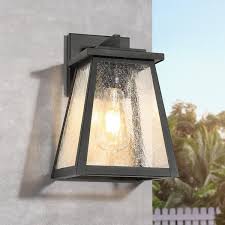 Lnc Modern 11 In 1 Light Black Outdoor