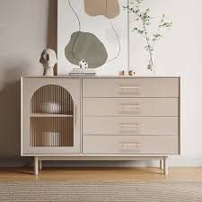 1400mm Beige Sideboard Buffet With