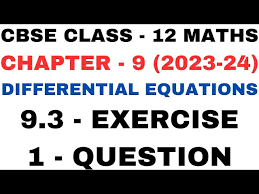 Q1 Lclass12th Maths L New Ncert 2023