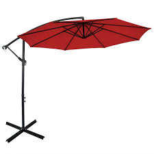 Metal Cantilever Patio Umbrella