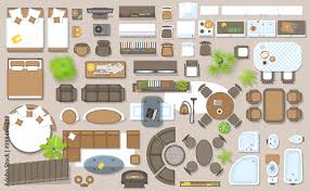 Isolated Vector Ilration Furniture